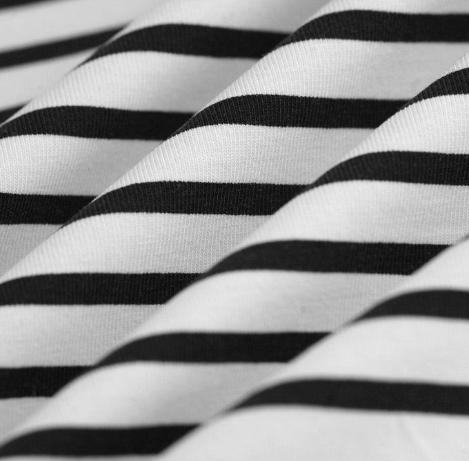 Jersey de coton marinière